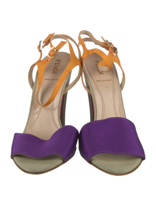 Fendi Canvas Sandals