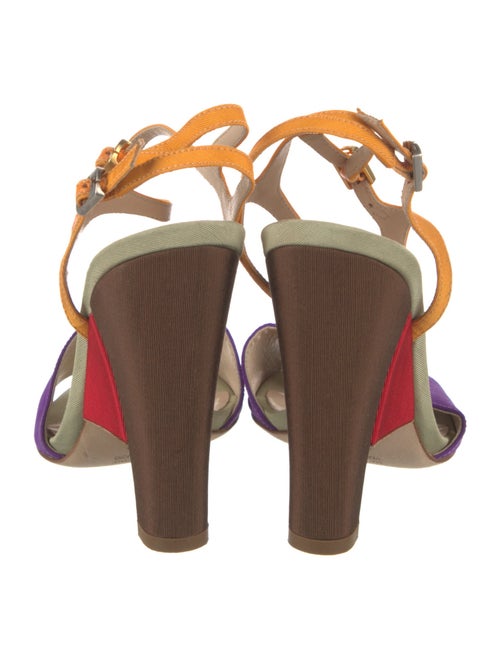 Fendi Canvas Sandals