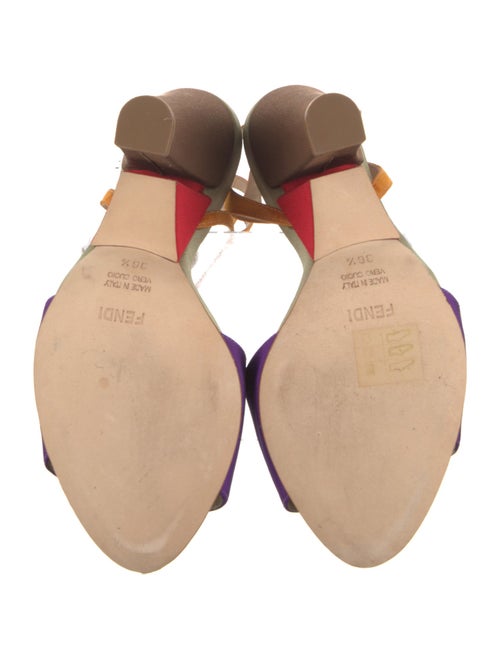 Fendi Canvas Sandals