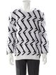 Fendi Wool Printed Pullover