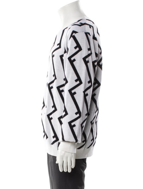 Fendi Wool Printed Pullover