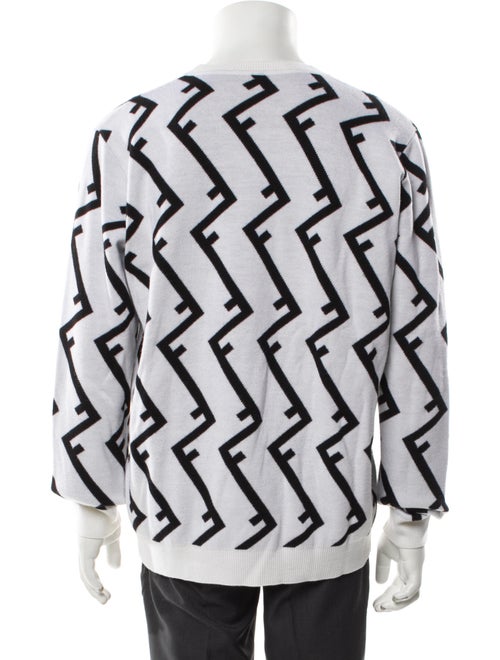 Fendi Wool Printed Pullover