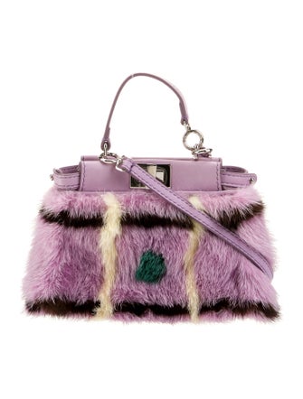 Fendi Fur Peekaboo Micro