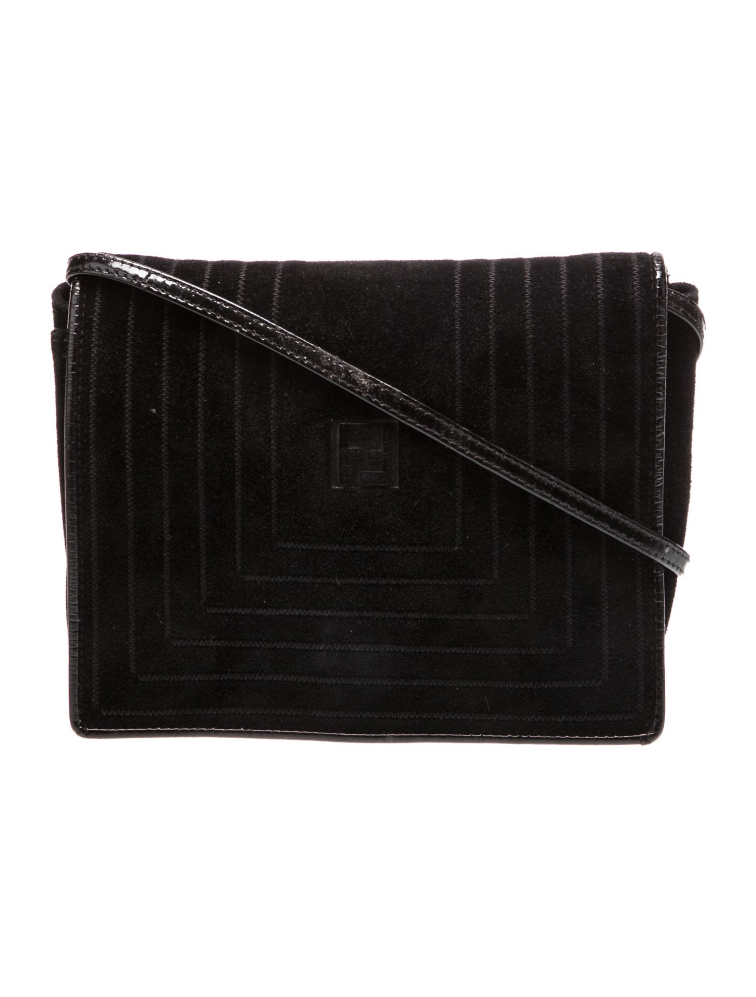 Fendi Suede Messenger Bag