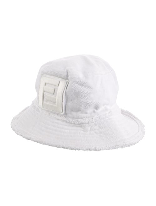 Fendi Embroidered Canvas Bucket Hat