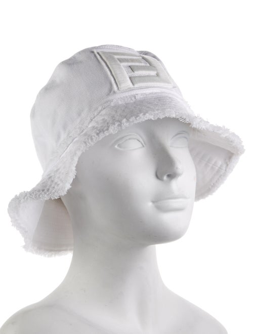 Fendi Embroidered Canvas Bucket Hat