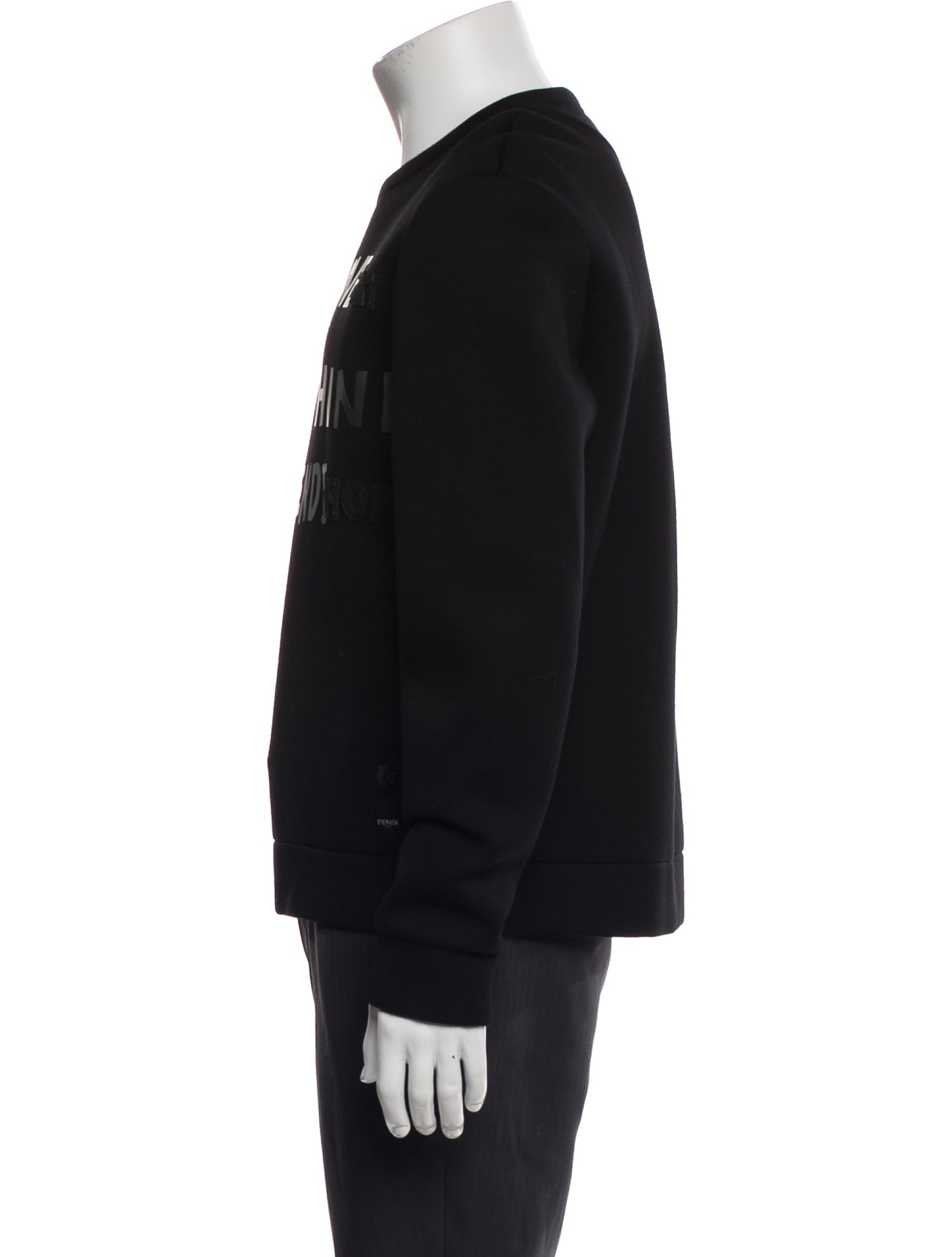 Fendi Graphic Print Crew Neck Sweatshirt