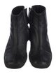 Fendi Zucca FF Logo Leather Sock Boots