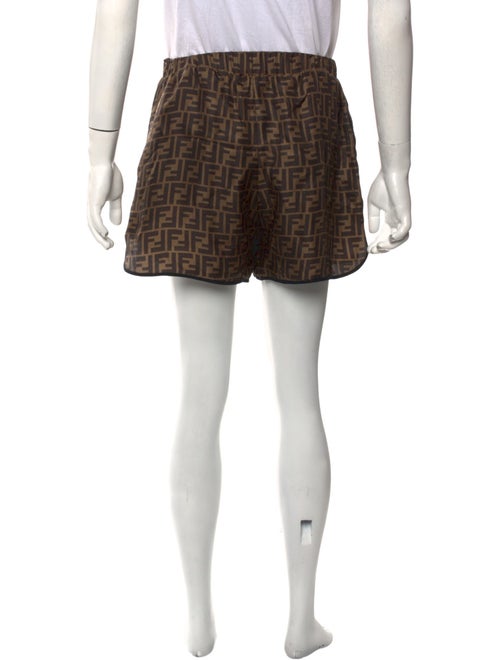Fendi Zucca FF Logo Jogger Shorts