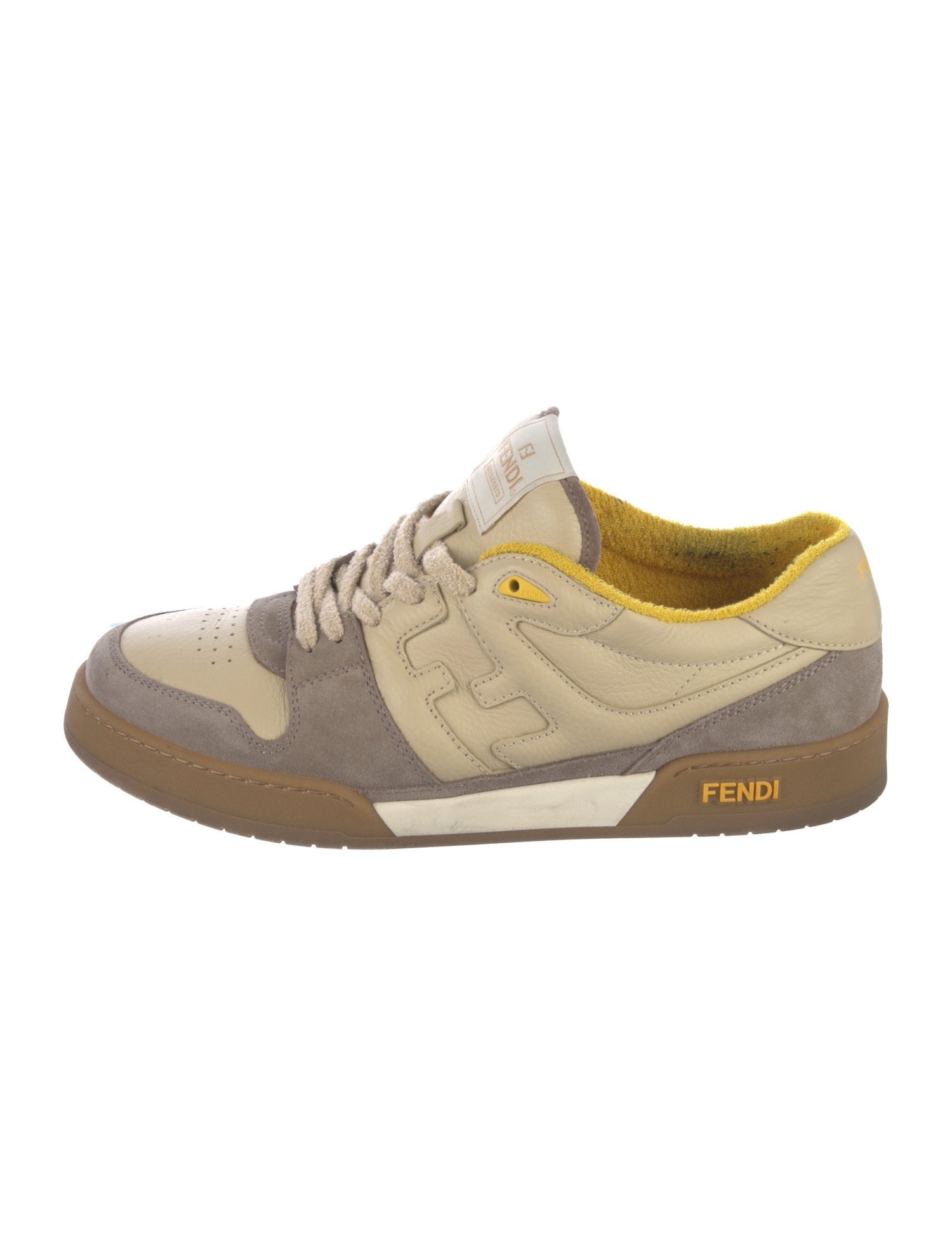 Fendi Vintage Leather Sneakers
