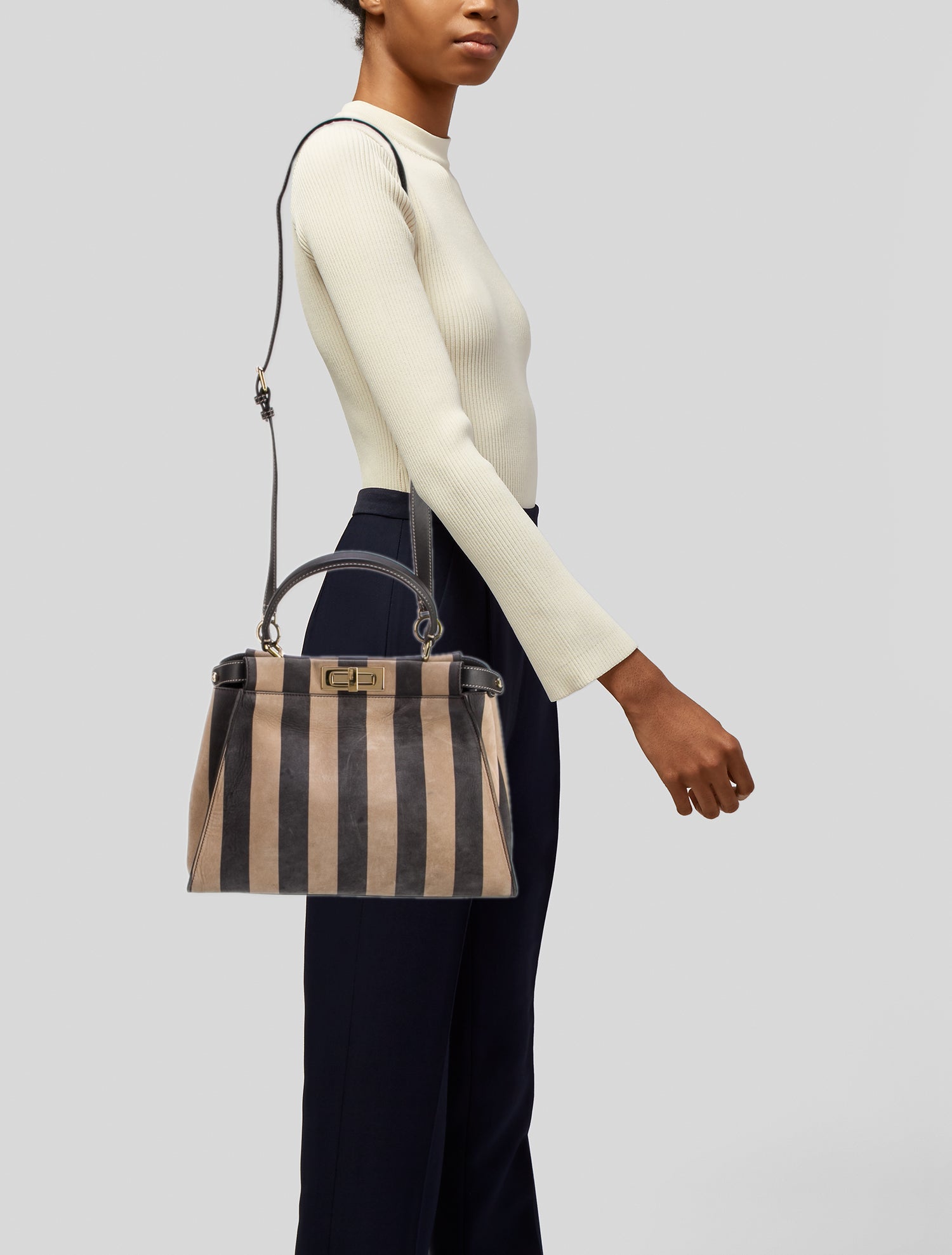 Fendi Pequin Peekaboo Medium
