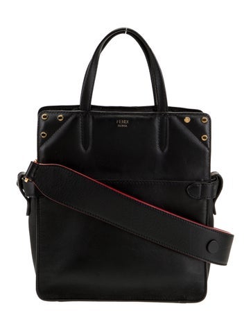 Fendi Handle Bags Zucca FF Flip