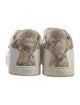 Fendi Monsters Motif Leather Sneakers