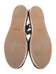 Fendi Zucca FF Logo Canvas D'Orsay Flats