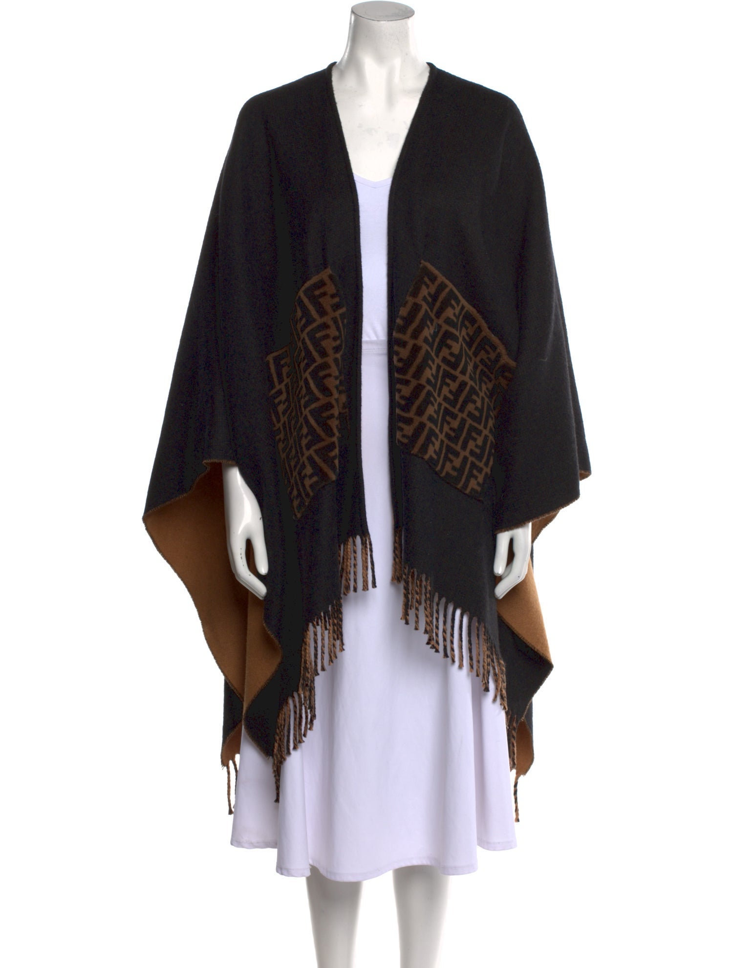 Fendi Virgin Wool Printed Sweater