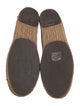 Fendi Pequin Pattern Canvas Espadrilles