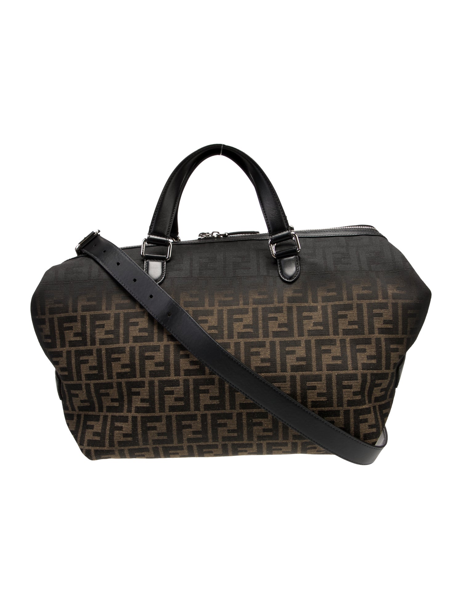 Fendi Zucca FF Messenger Bag