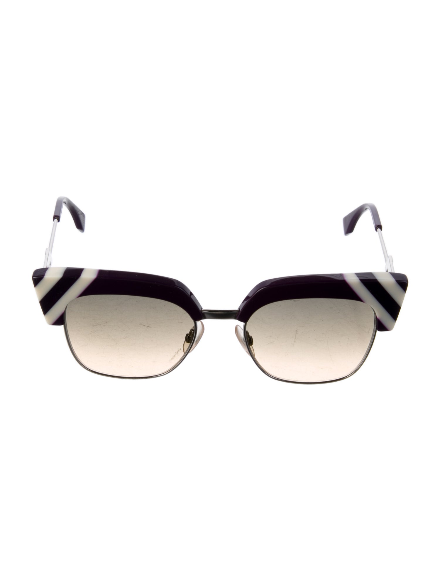 Fendi Square Gradient Sunglasses