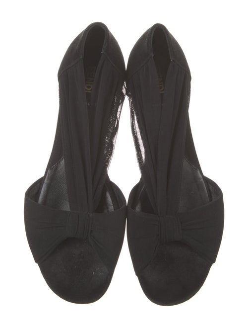 Fendi Mesh D'Orsay Flats