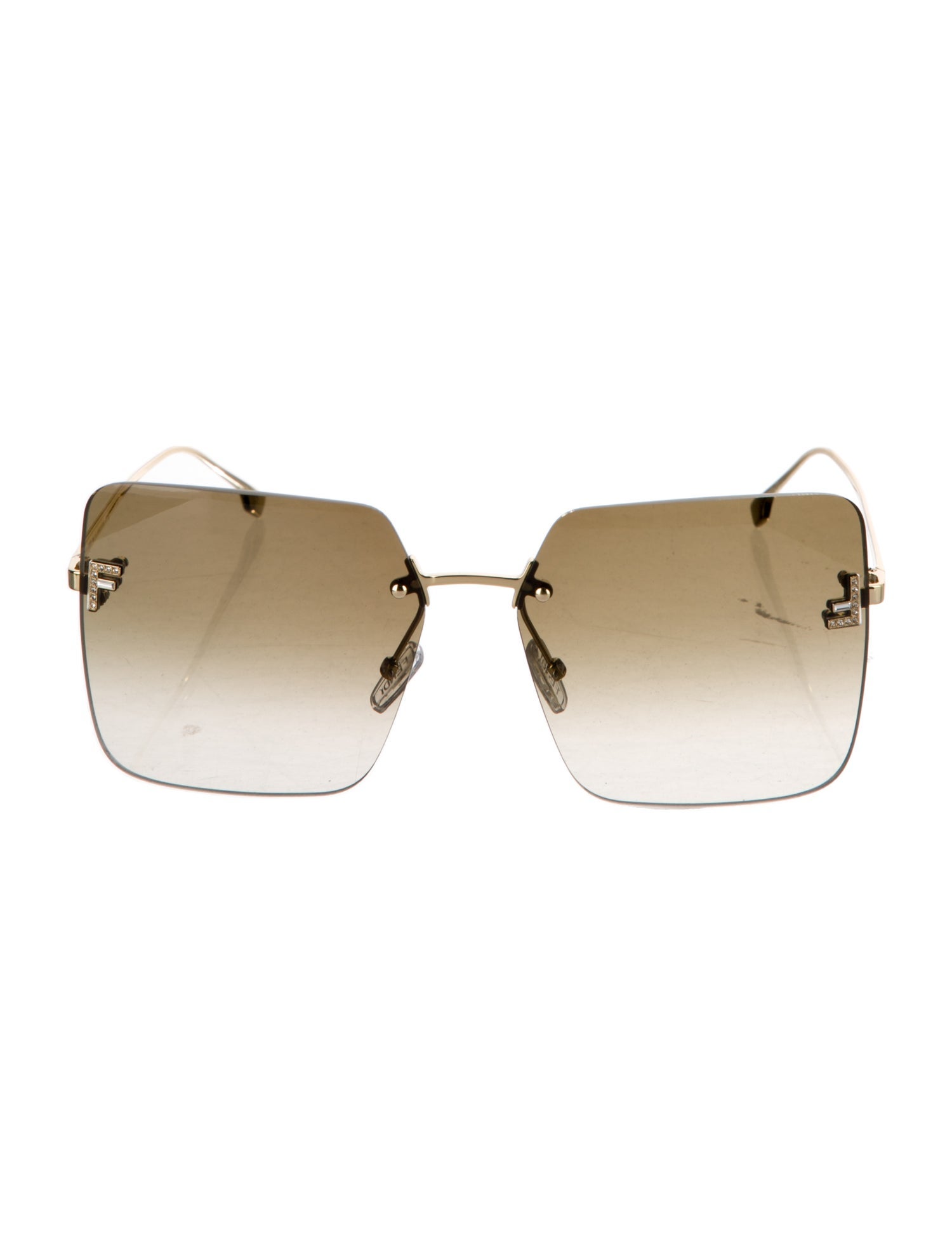Fendi Oversize Gradient Sunglasses