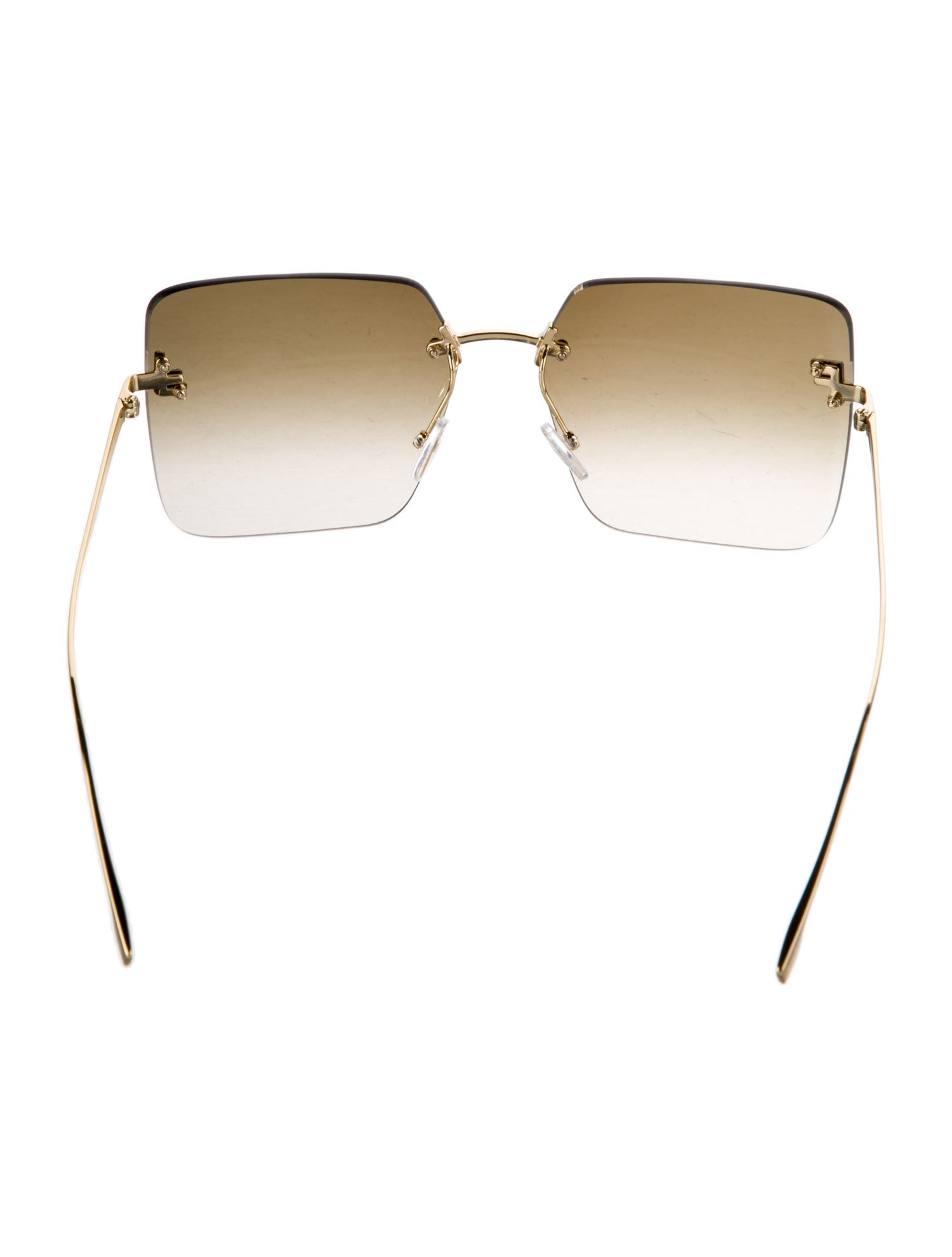 Fendi Oversize Gradient Sunglasses