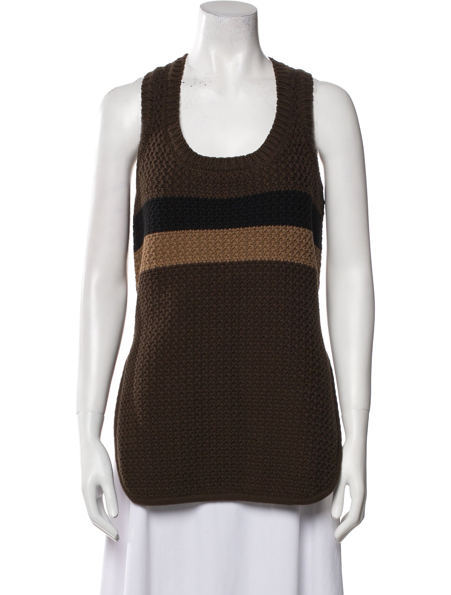 Fendi Scoop Neck Sweater