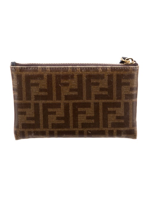Fendi Zucca FF Logo Printed Wallet