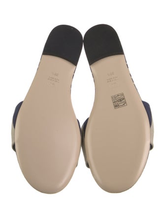 Fendi Canvas Printed Slides