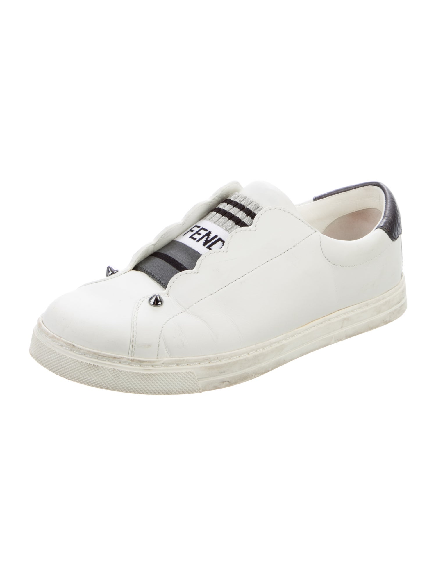 Fendi Leather Sneakers