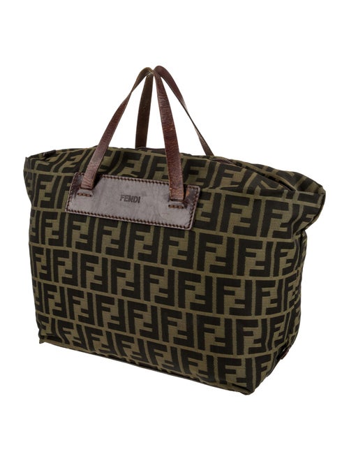 Fendi Canvas Top Handle Bag