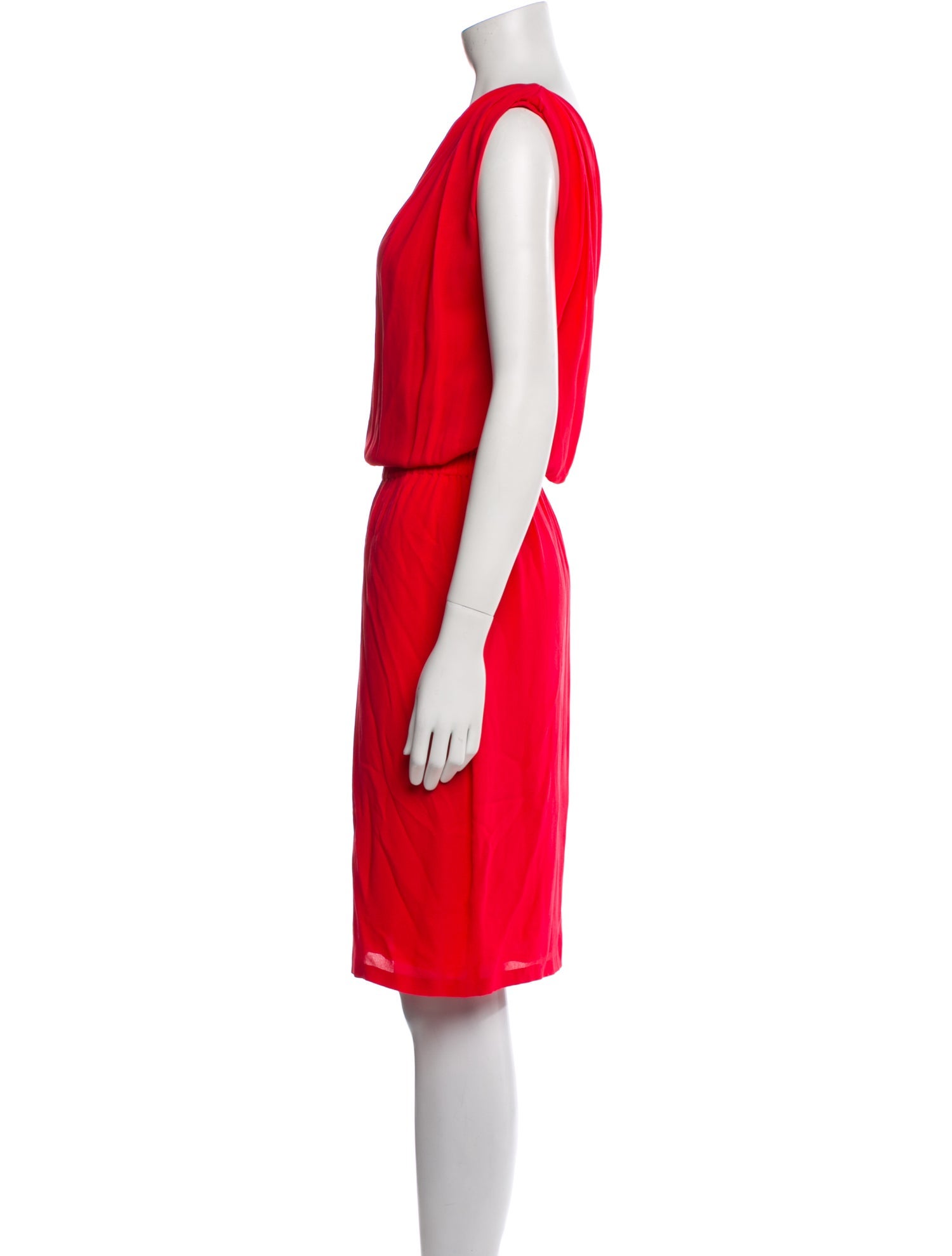 Fendi Silk Knee-Length Dress
