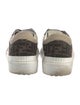 Fendi Zucca FF Logo Canvas Sneakers