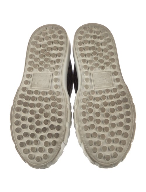 Fendi Zucca FF Logo Canvas Sneakers