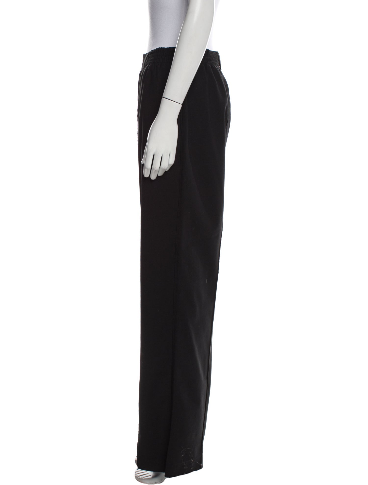 Fendi Virgin Wool Wide Leg Pants