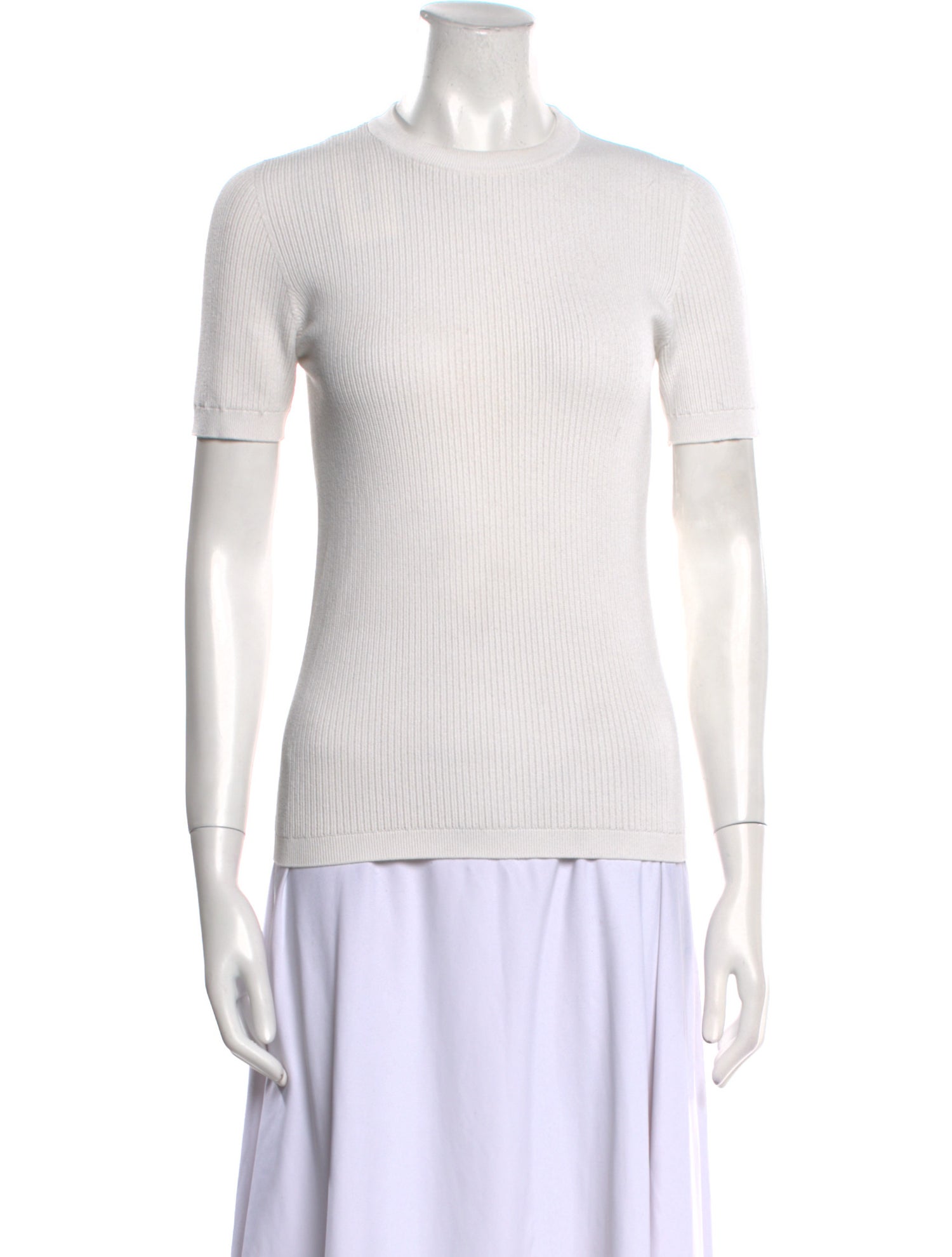 Fendi Crew Neck Short Sleeve Top