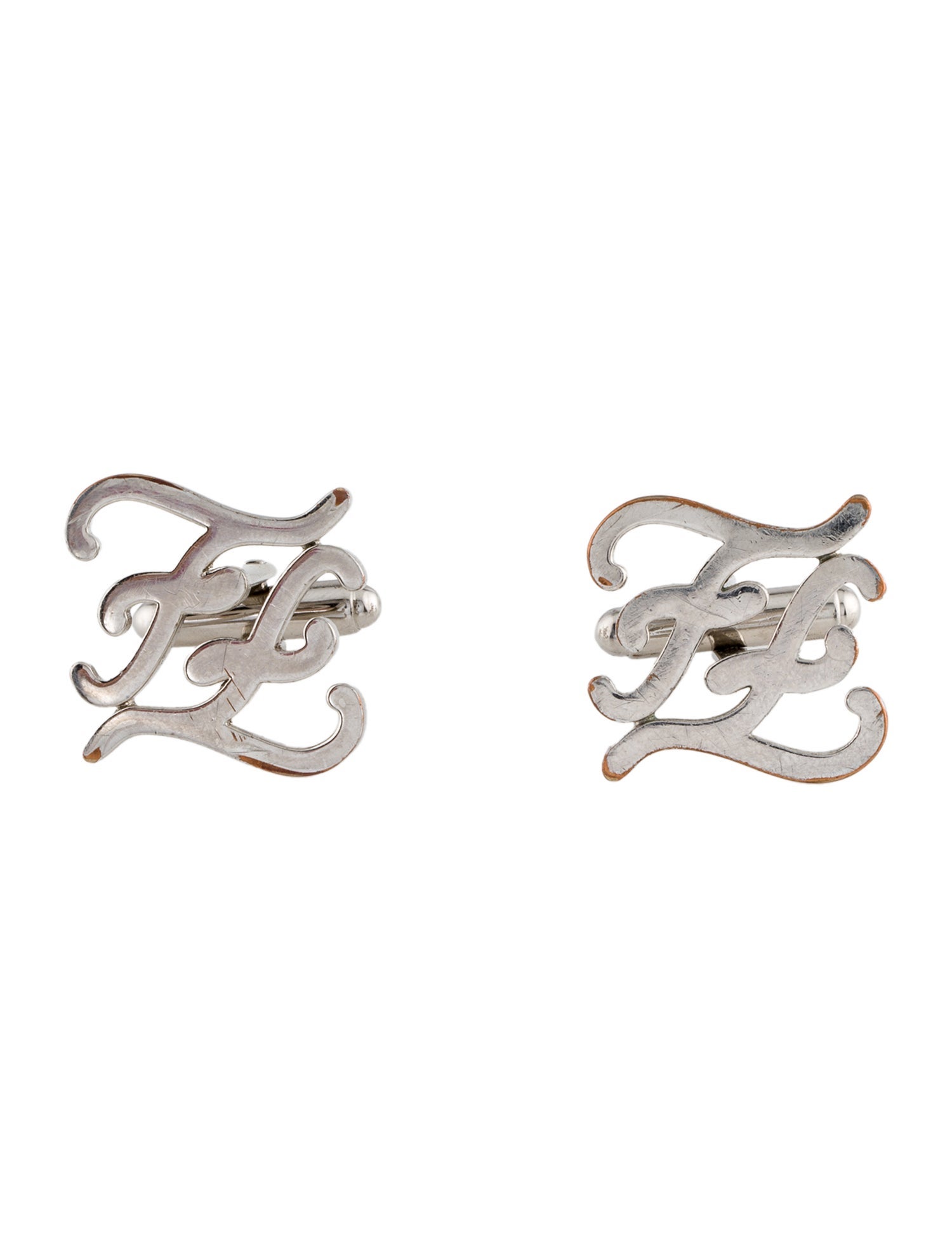 Fendi Kaligraphy Cufflinks