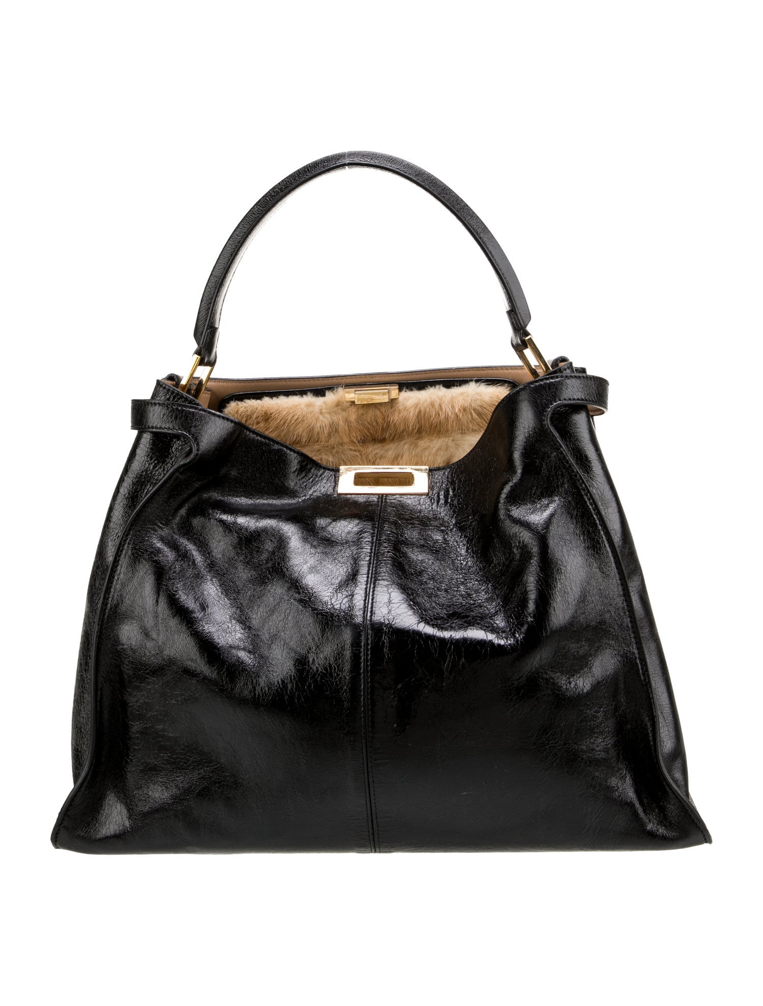 Fendi Leather Peekaboo X-Lite Large
