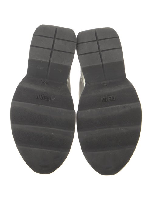 Fendi Neoprene Colorblock Pattern Sneakers