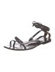 Fendi Leather Gladiator Sandals