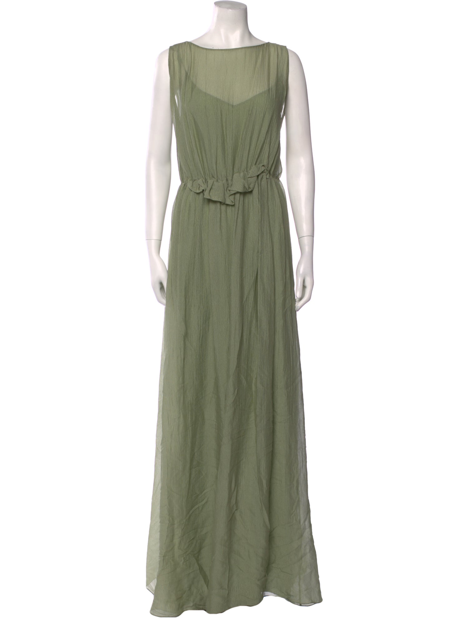 Fendi Silk Long Dress