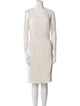 Fendi Linen Knee-Length Dress