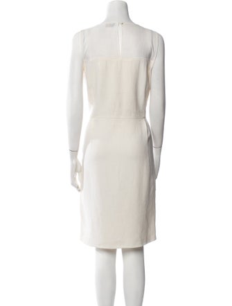 Fendi Linen Knee-Length Dress