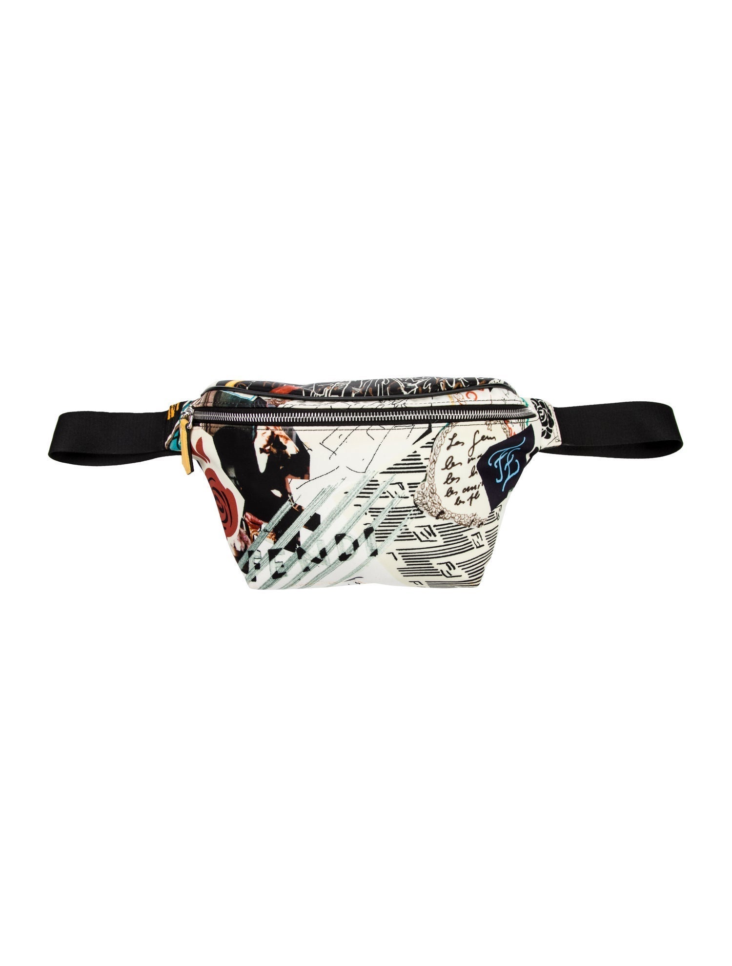 Fendi Nylon Karl Collage Belt Bag