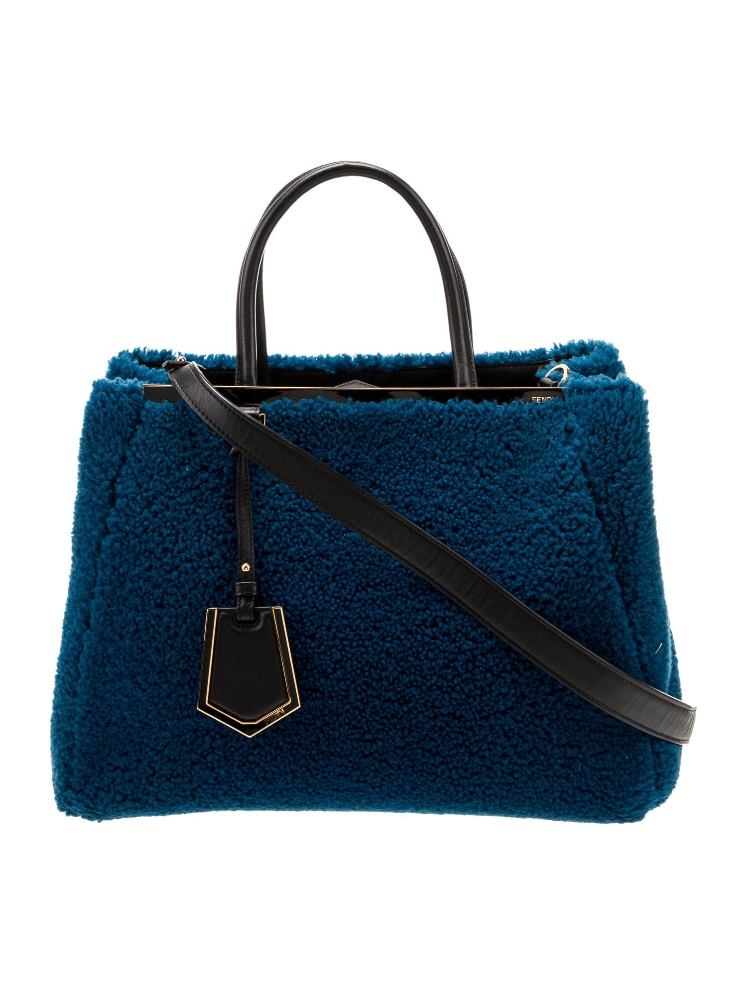 Fendi Shearling 2Jours Medium