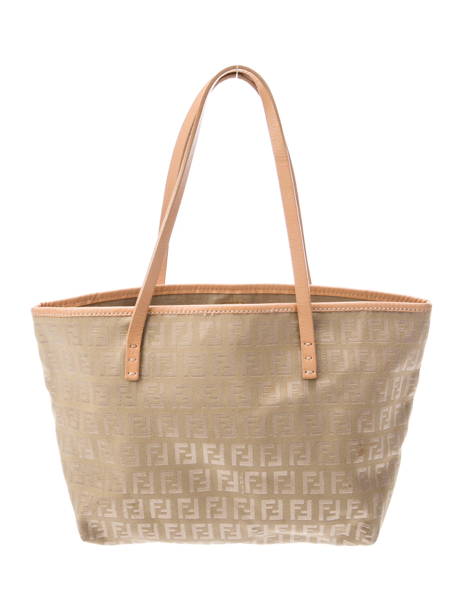 Fendi Zucca FF Top Handle Bag