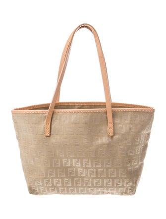 Fendi Zucca FF Top Handle Bag