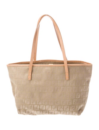Fendi Zucca FF Top Handle Bag