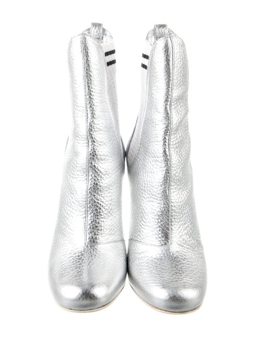 Fendi Leather Sock Boots
