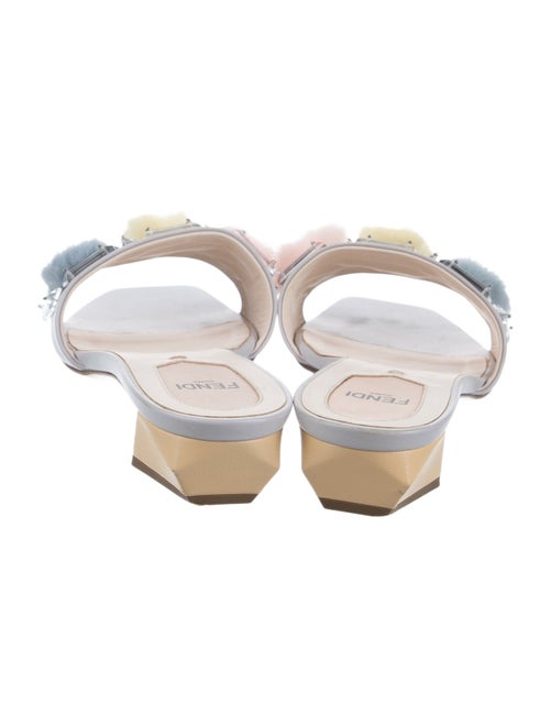 Fendi Leather Slides