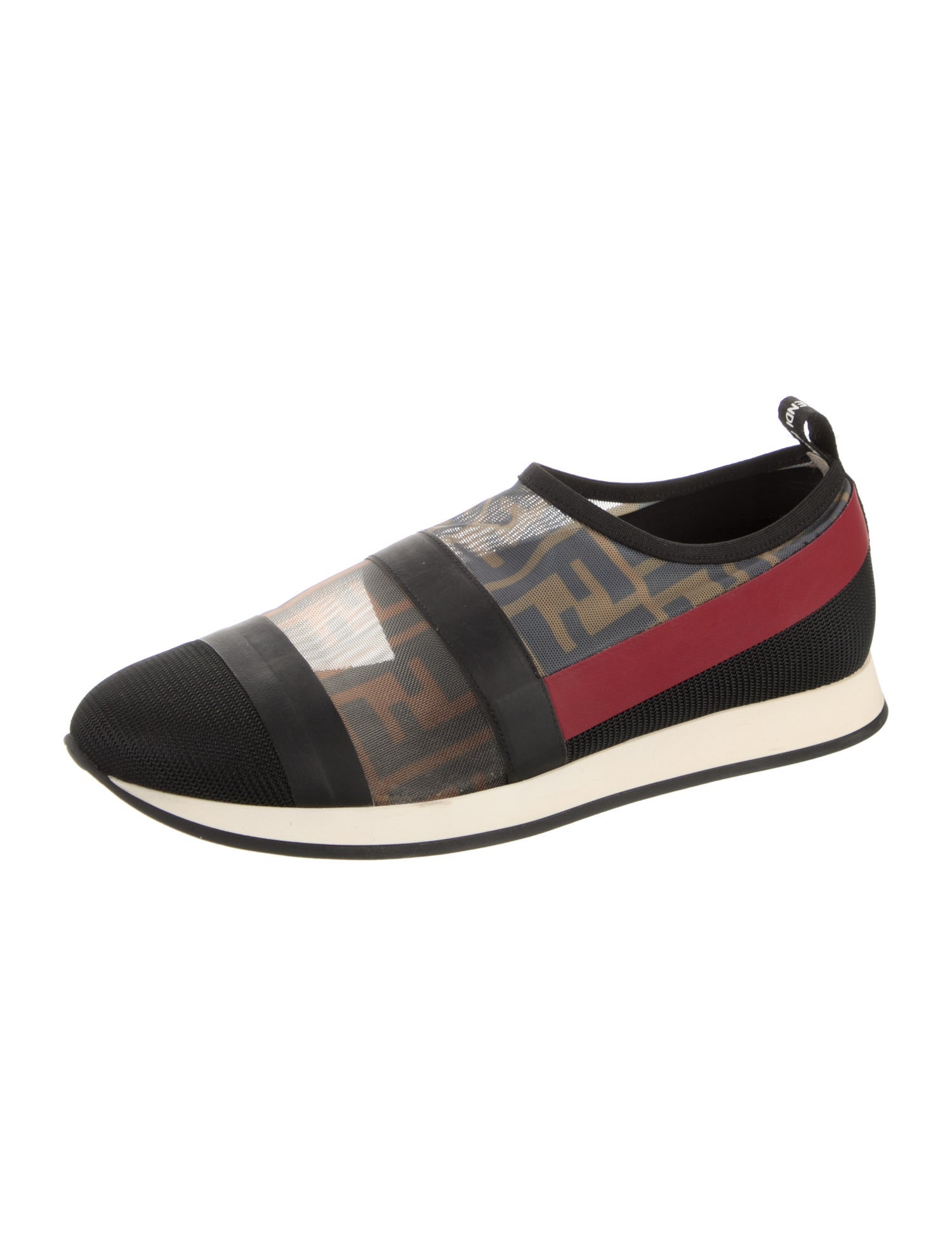 Fendi Mesh Printed Sneakers